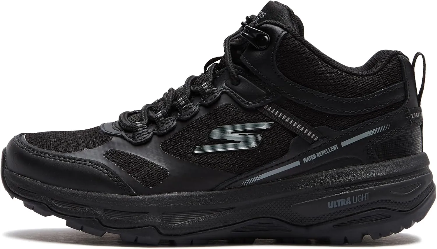 GO RUN TRAIL ALTITUDE-HIGHLY Womens Trainers Black UK 5
