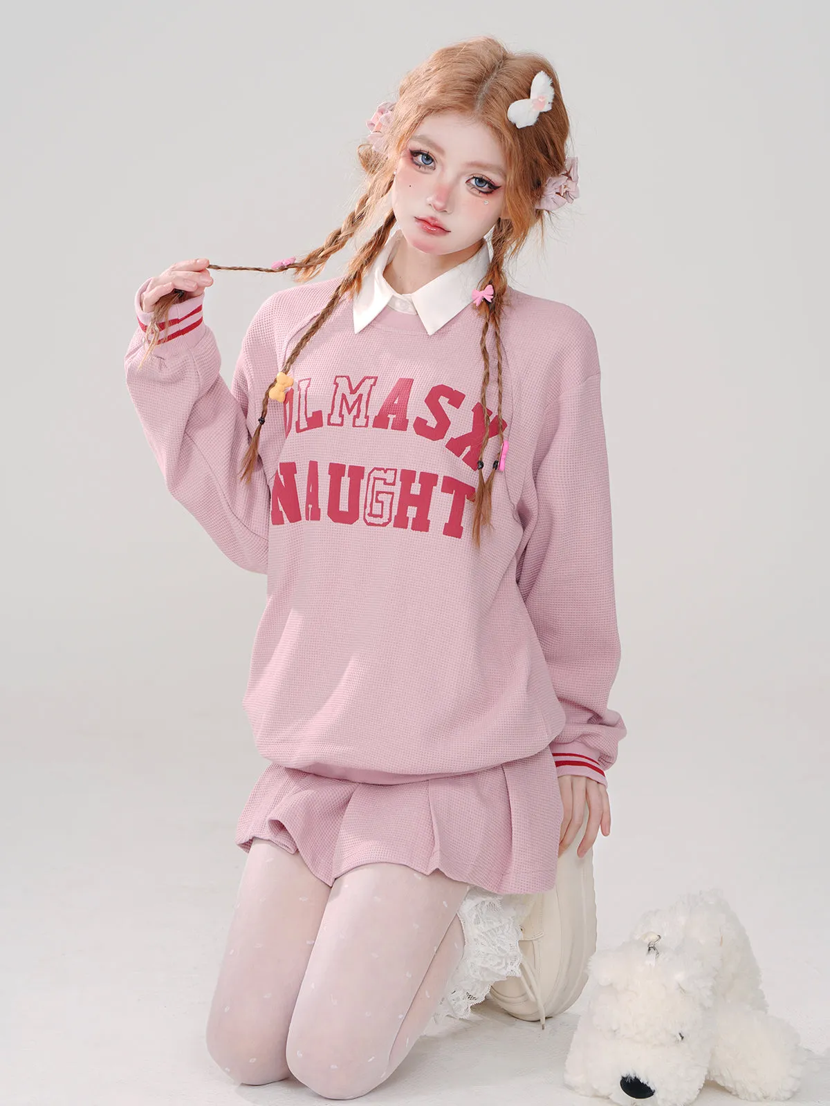 Pink Skirts Peach Sweet Style   Trainers