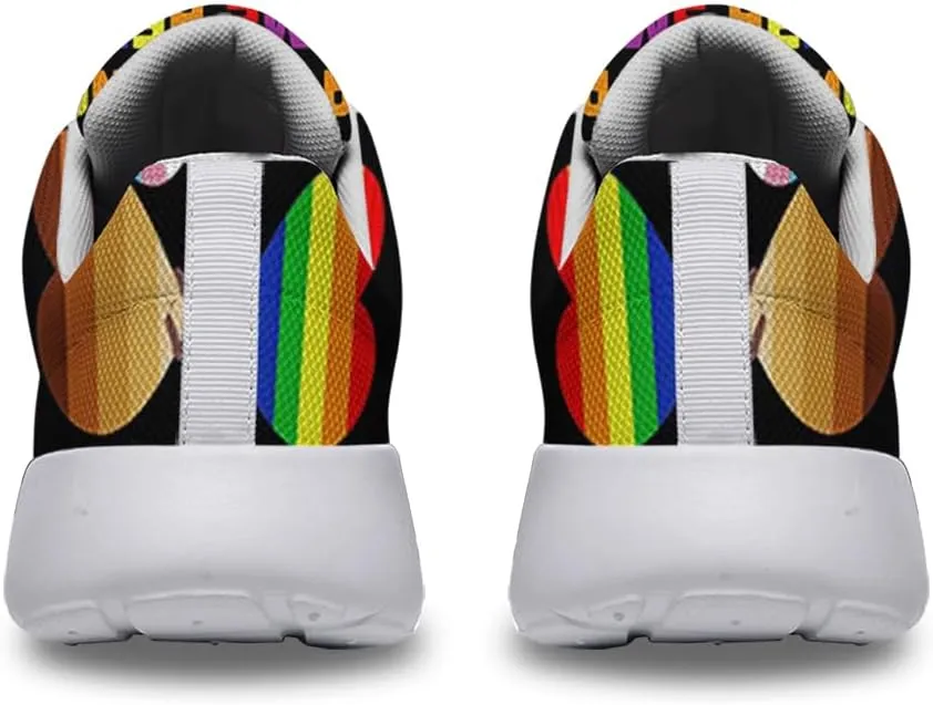 Sonzj-II Hate Has No Home Here LGBT Shoes Women Men Sports Trainers Low Top Anti-Slip Lace Up Trail Sneakers