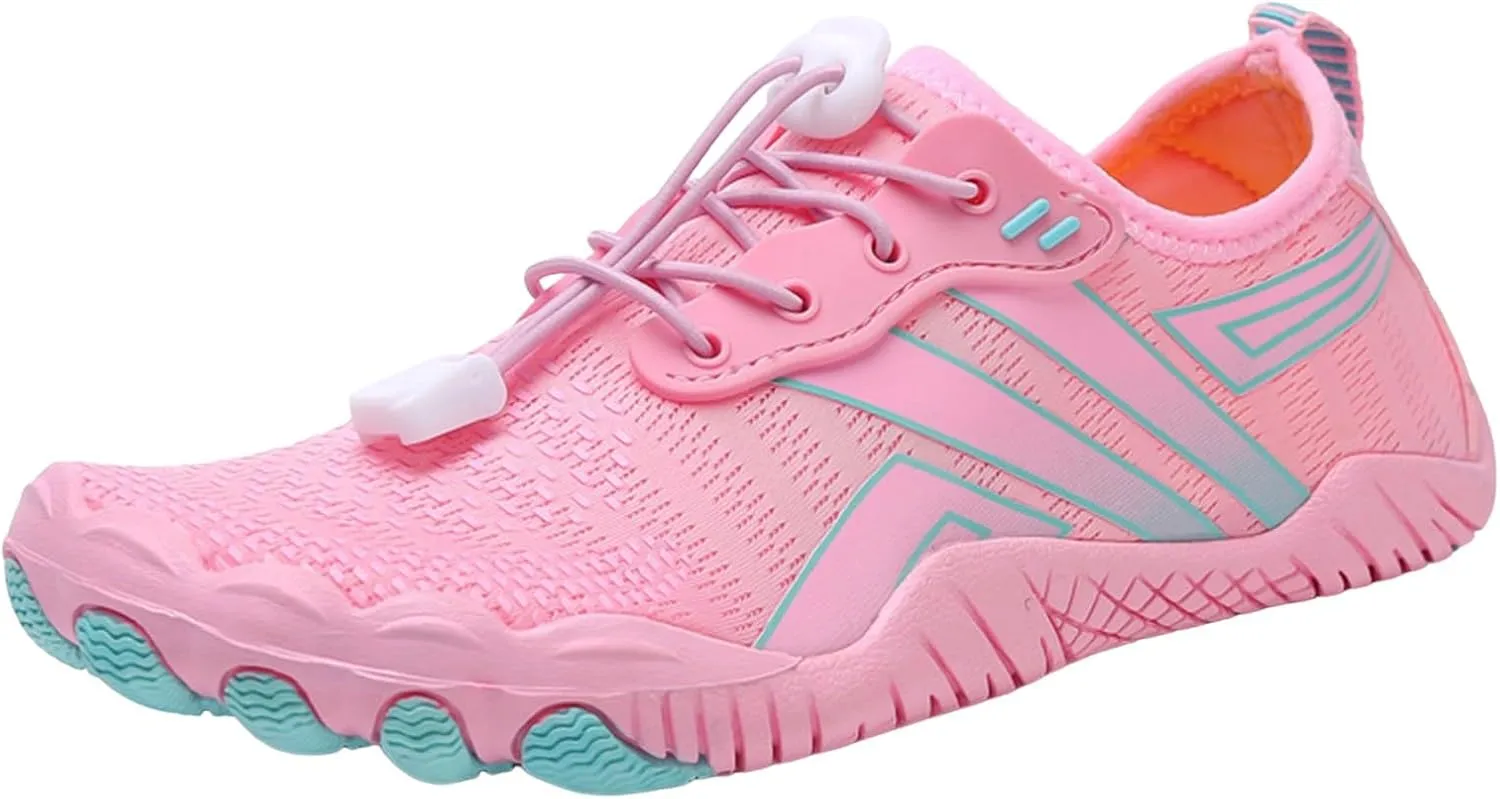 Water Shoes for Women Men Barefoot Shoes Non Slip Water Socks Wading Diving Swim Shoe Sand Socks for Beach Volleyball Summer Slip on Hiking Rock Climbing Shoe Indoor Fitness Yoga Footwear
