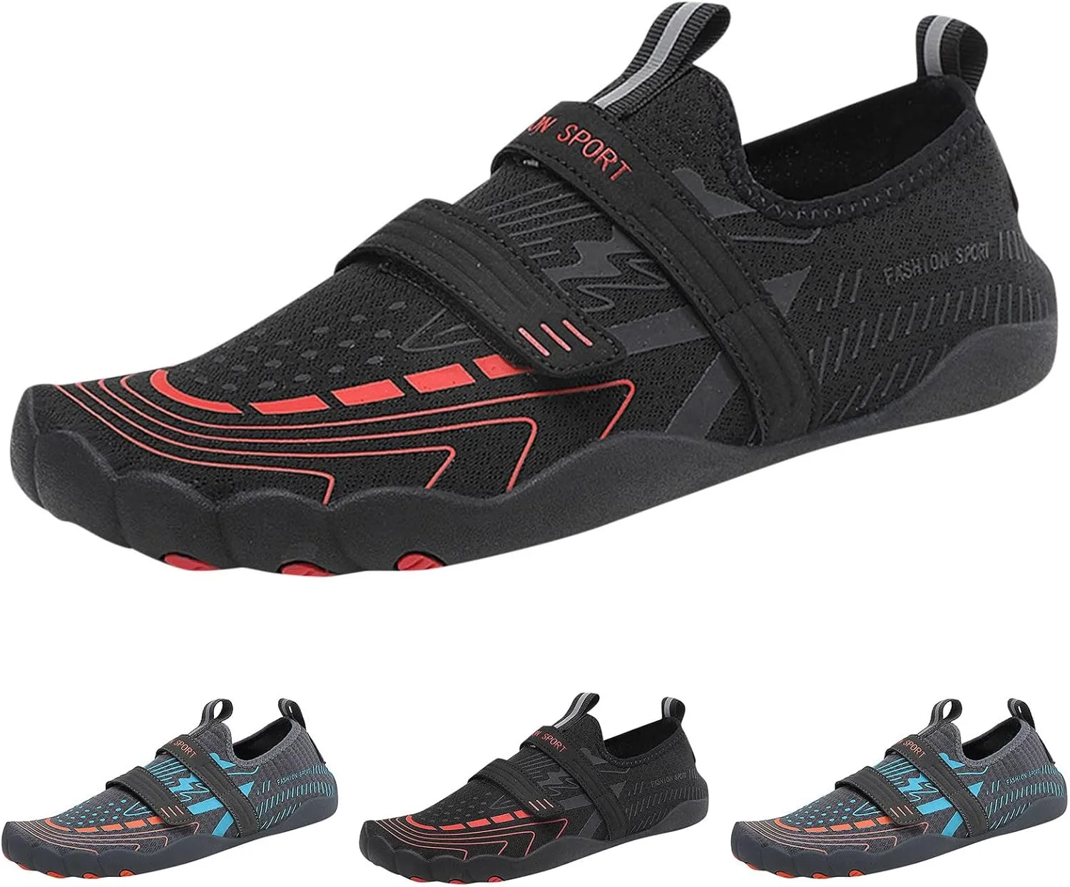 Womens Indoor Fitness Yoga Shoes Mens Outdoor Barefoot Water Shoes Quick Drying Hiking Water Shoe for Women Men Diving Wading Sand Volleyball Sock Shoe Beach Accessories