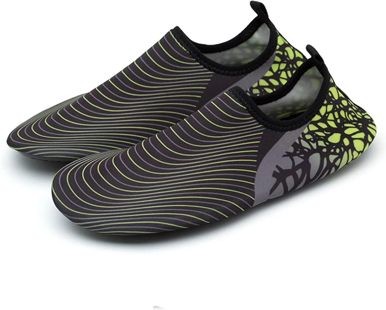 Womens Water Socks Mens Non Slip Barefoot Sand Socks Quick-Dry Beach Wading Diving Swimming Shoes Summer Beach Accessories Lightweight Indoor Walking Fitness Yoga Sock Shoe