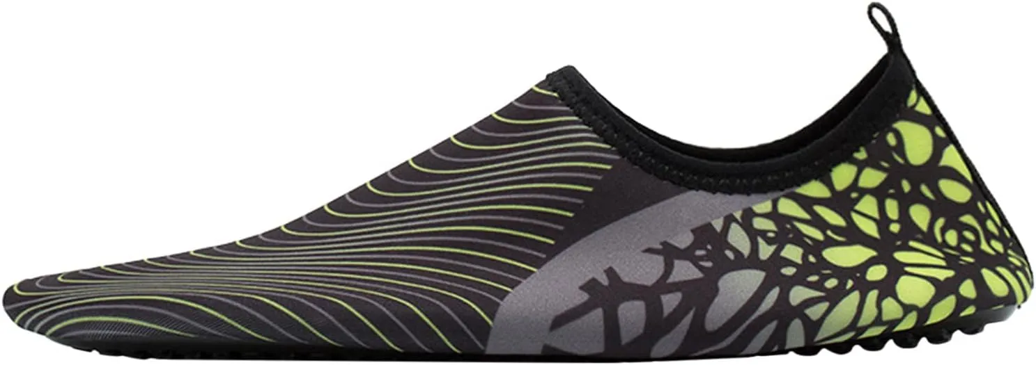 Womens Water Socks Mens Non Slip Barefoot Sand Socks Quick-Dry Beach Wading Diving Swimming Shoes Summer Beach Accessories Lightweight Indoor Walking Fitness Yoga Sock Shoe